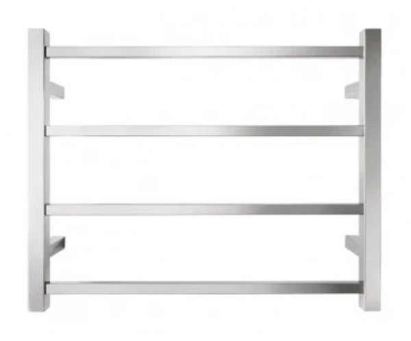 bar heated towel bar towel rail HEATED TOWEL RAIL BRUSHED NICKEL BARS SQUARE 600mm WIDE – Bathroom  Clearance