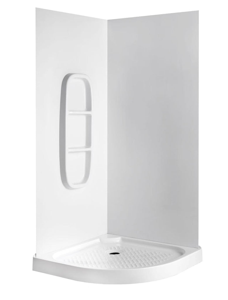 Moulded shower liner 900x900