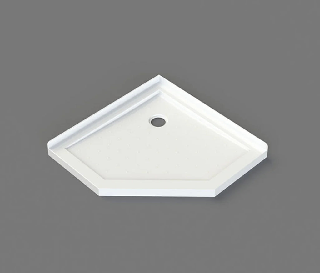 Shower Tray Diamond Corner Waste 1000mm