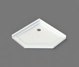 Shower Tray Diamond Corner Waste 1000mm