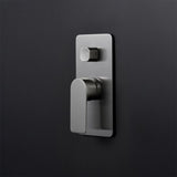PAVIA SHOWER/BATH MIXER WITH DIVERTER BRUSHED NICKEL