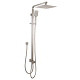 RAIN SHOWER UNIVERSAL INLET - SQUARE BRUSHED NICKEL
