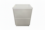 PLYWOOD POLO 600 WHITE FLOOR STANDING VANITY - BASE ONLY