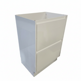 PLYWOOD POLO 600 WHITE FLOOR STANDING VANITY - BASE ONLY