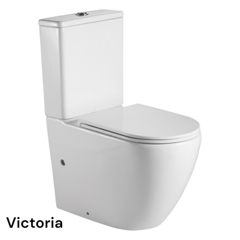 VICTORIA TOILET SUITE - RIMLESS WHIRLPOOL