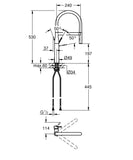 ESSENCE PROFESSIONAL PULL-DOWN KITCHEN MIXER