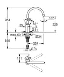 EUROSMART COSMOPOLITAN KITCHEN MIXER CHROME
