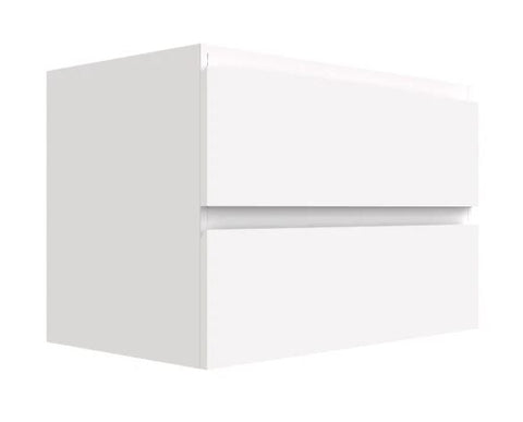 PLYWOOD WHITE 1000 WALLHUNG VANITY BASE ONLY (NO TOP)