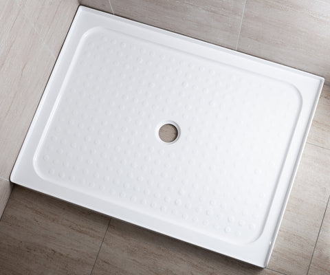 ALCOVE 900X750X900 Shower Tray center waste