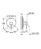 ESSENCE NEW SHOWER MIXER HARD GRAPHITE