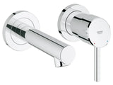 CONCETTO WALL MOUNTED BASIN MIXER 147MM CHROME