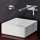 LINEARE NEW WALL MOUNTED BASIN MIXER 207MM CHROME