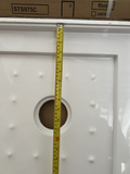 SHOWER TRAY 900 X750 CORNER WASTE TRAY
