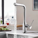 ESSENCE NEW KITCHEN MIXER WITH PULL-OUT SPRAY CHROME