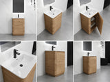 BROOK Floorstanding Plywood VANITY 600MM