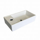 PLYWOOD 400mm PICCOLO WALLHUNG LIGHT OAK VANITY WITH CERAMIC TOP
