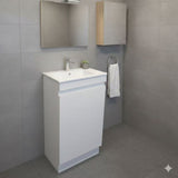 TAYLOR WHITE FLOORSTANDING VANITY 450MM