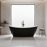 MADESSO BLACK FREE-STANDING BATHTUB 1500W