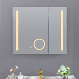 MIRROR LED CABINET 750MM WIDE