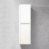 TALL CABINET 1600 WHITE GLOSS