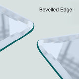 FLAT MIRROR WITH BEVELLED EDGE 600MM ROUND