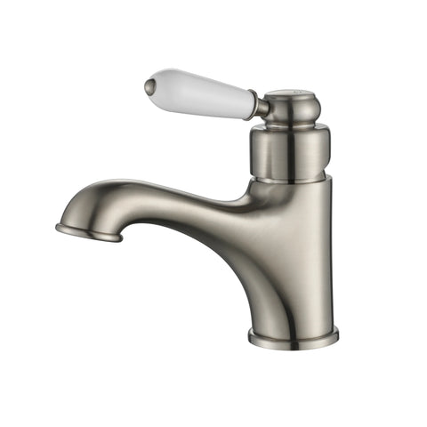 BORDEAUX BASIN MIXER BRUSHED NICKEL