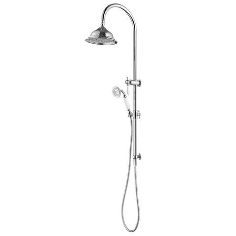 BORDEAUX ROUND SHOWER COLUMN SET CHROME