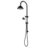 BORDEAUX ROUND SHOWER COLUMN SET BLACK