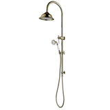 BORDEAUX ROUND SHOWER COLUMN SET BRUSHED BRONZE