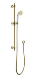 BORDEAUX SHOWER ON RAIL BRUSHED BRONZE