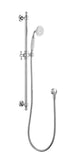 BORDEAUX SHOWER ON RAIL CHROME