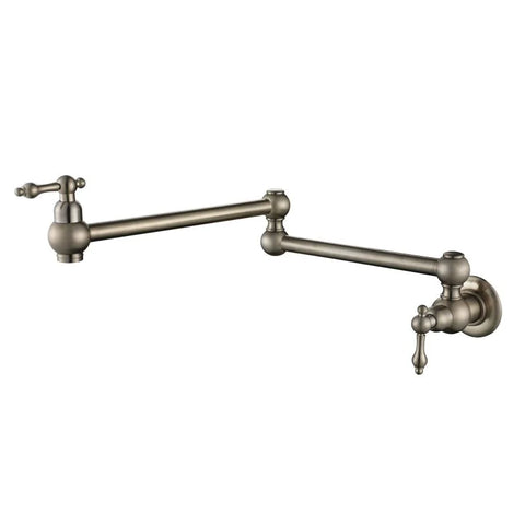 BORDEAUX KITCHEN POT FILLER BRUSHED NICKEL