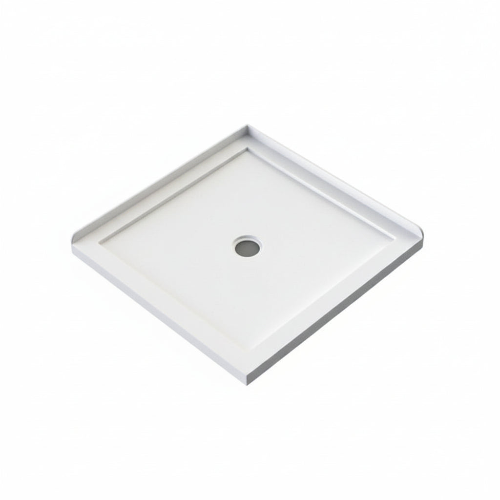CUBO SQUARE 1000X1000 SHOWER TRAY CENTRE WASTE