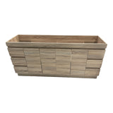 PLYWOOD 1800 LIGHT OAK VANITY FLOORSTANDING WITH POLYMARBLE TOP