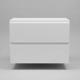 PLYWOOD NELSON 900 WHITE WALL HUNG VANITY - BASE ONLY