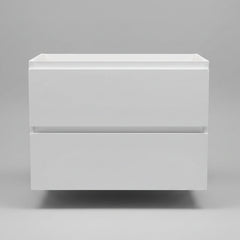PLYWOOD NELSON 900 WHITE WALL HUNG VANITY - BASE ONLY