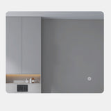 LED mirror rectangle 750MMX900MM Backlit with Demister Touch Switch 3 Colours