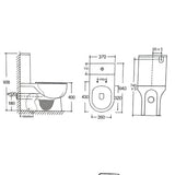 WANAKA TOILET SUITE - RIMLESS