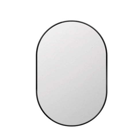 FRAMED OVAL MIRROR 700mm x 500