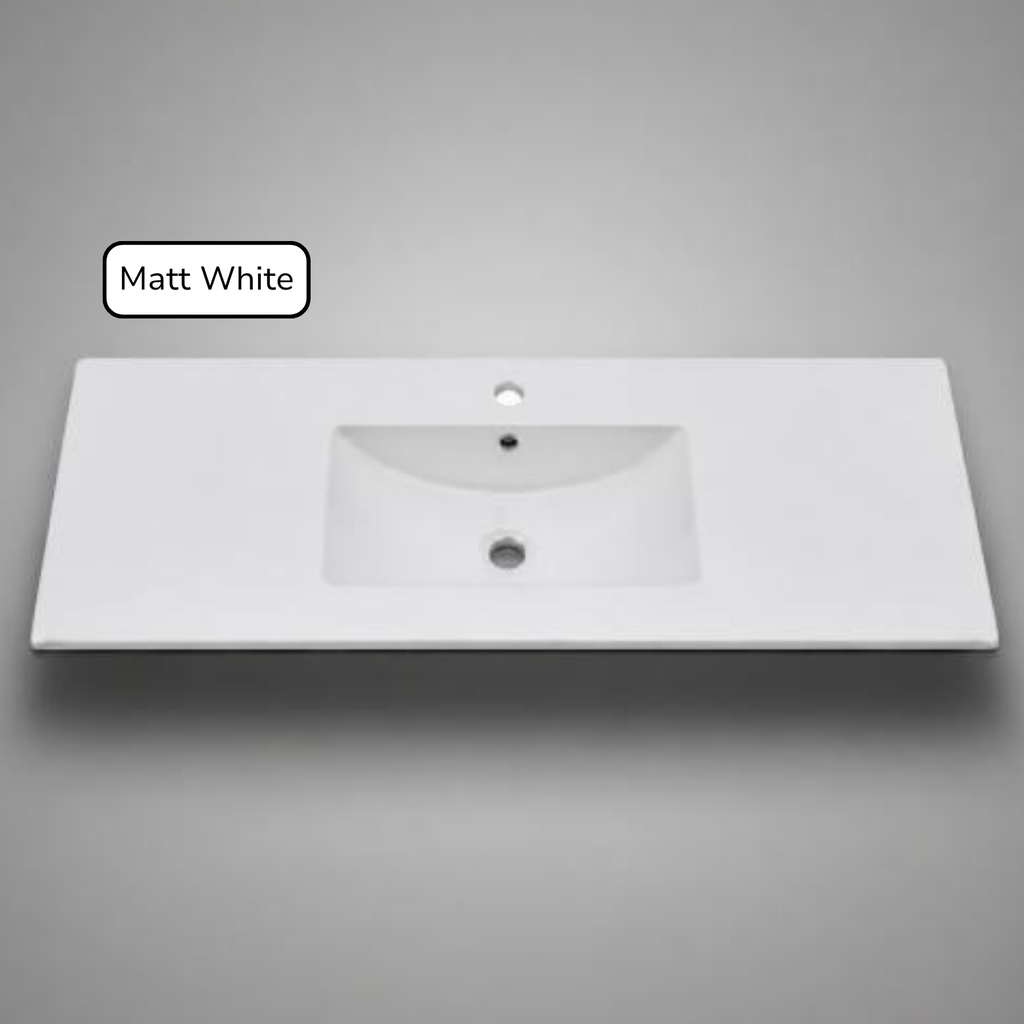 1200 MATTE WHITE CERAMIC TOP