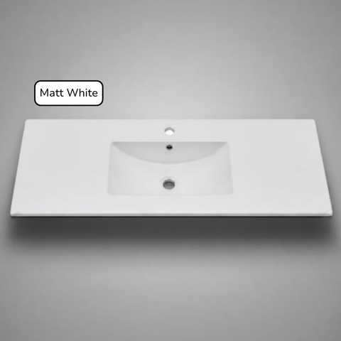 1200 MATTE WHITE CERAMIC TOP