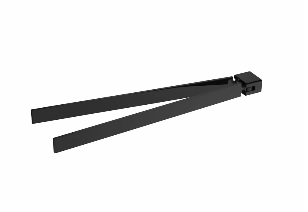 CHESTO TOWEL BARS SQUARE - BLACK