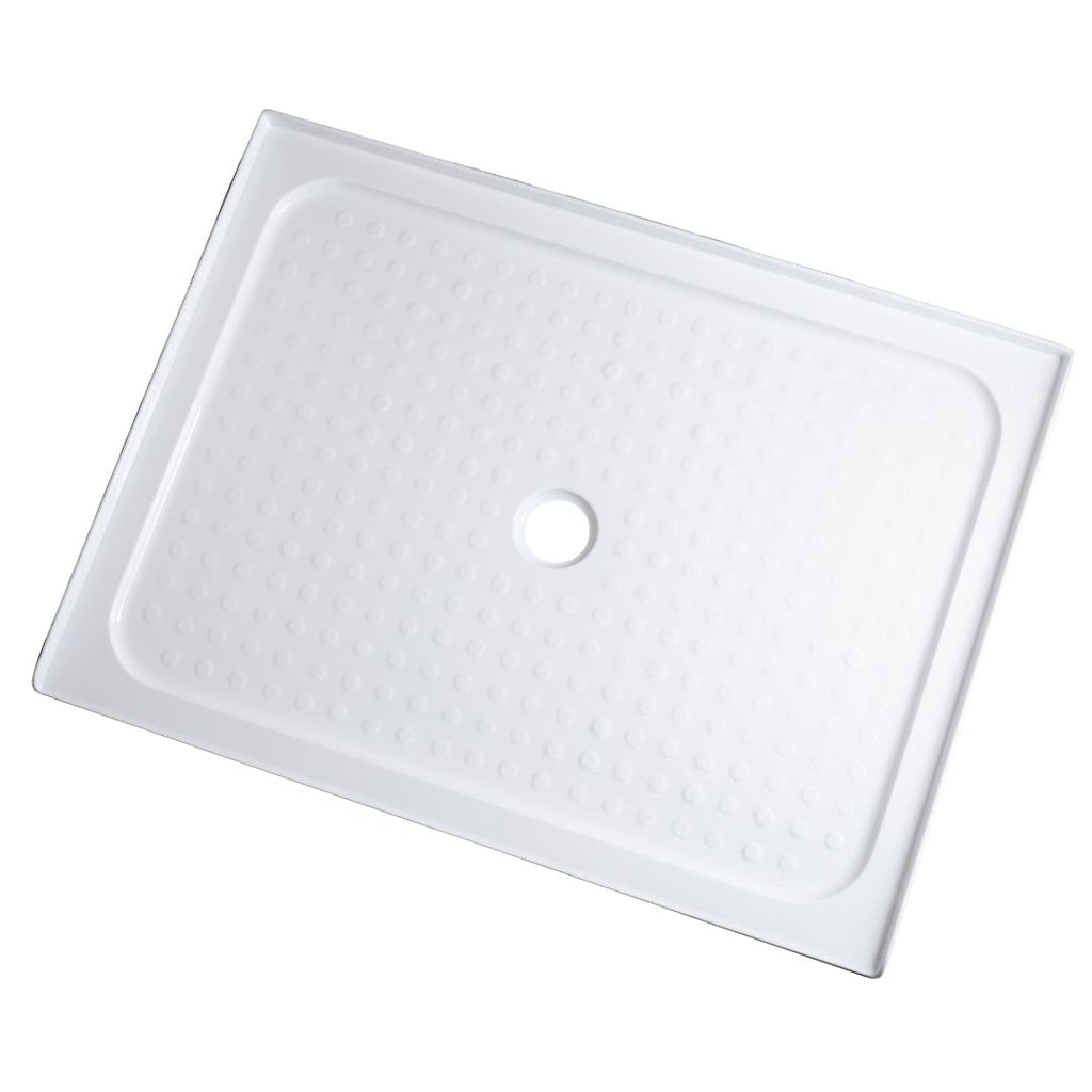 RECTANGLE SHOWER TRAY 1200x800 CENTRE WASTE