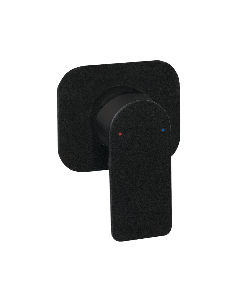 COSMOPOLITAN SHOWER WALL MIXERSET FULL MATTE BLACK