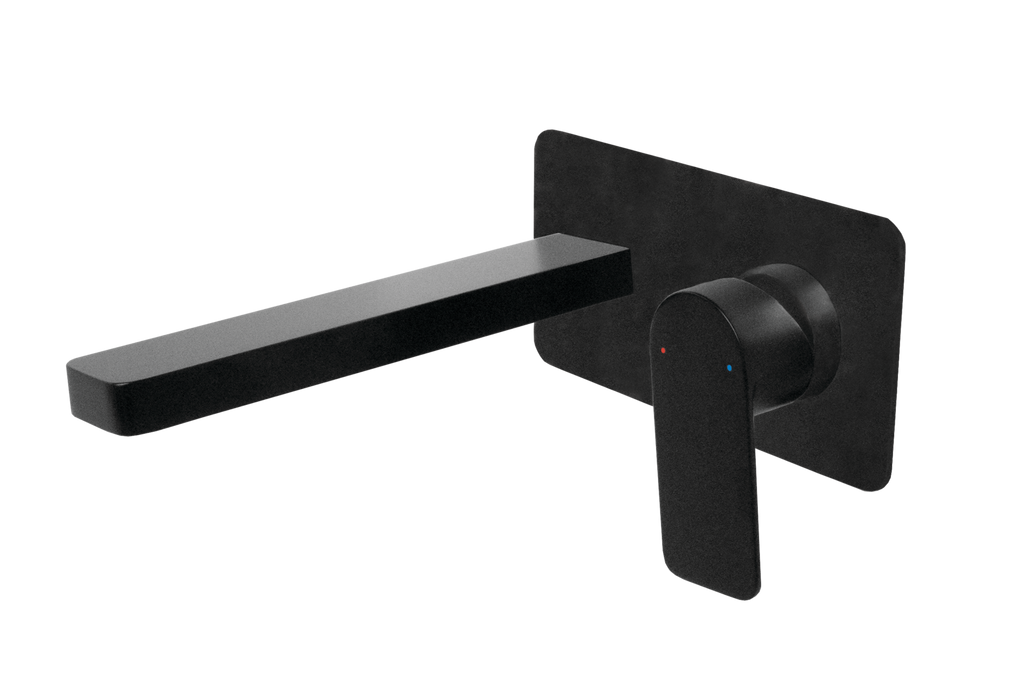 COSMOPLITAN WALL BASINSET FULL MATTE BLACK