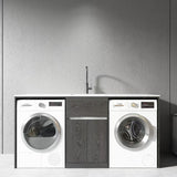 1800MM BLACK PLYWOOD LAUNDRY STATION