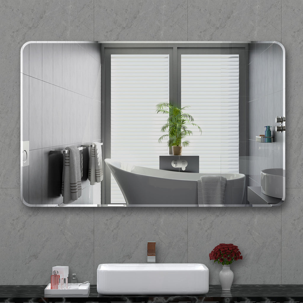 FLAT MIRROR WITH BEVELLED EDGE 1200x750mm