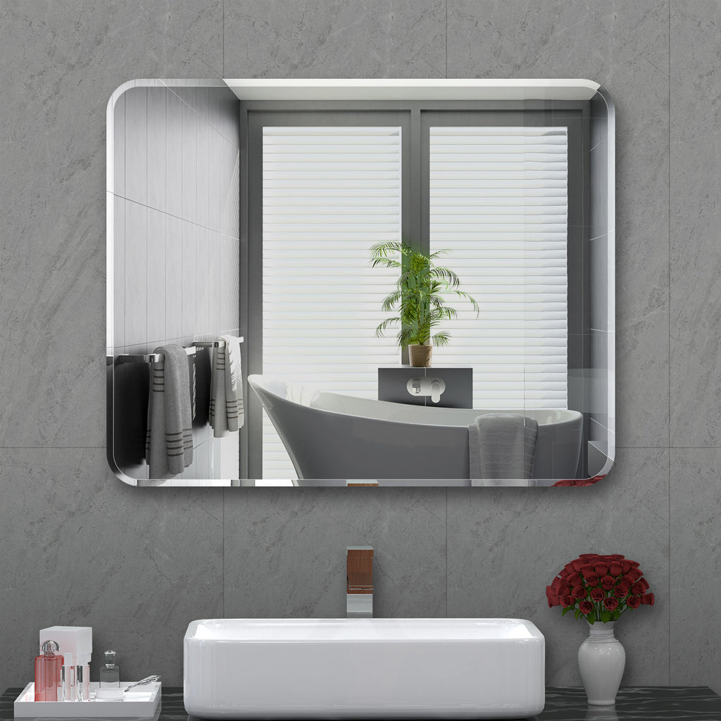 FLAT MIRROR WITH BEVELLED EDGE 900x750mm
