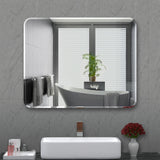 FLAT MIRROR WITH BEVELLED EDGE 900x750mm