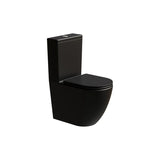 COSIMA NOIR BLACK TOILET SUITE - RIMLESS